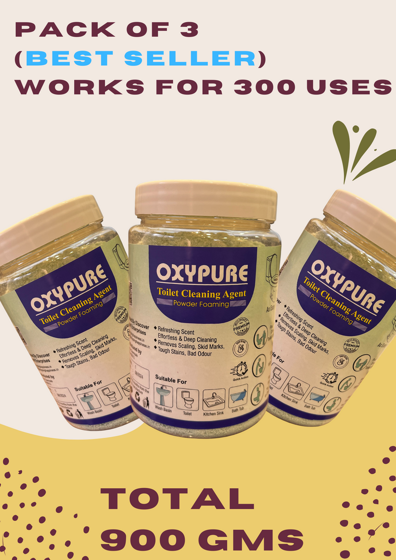 OxyPure Toilet Cleaning Agent - Hundred Percent Original Product - Money Back Guarantee