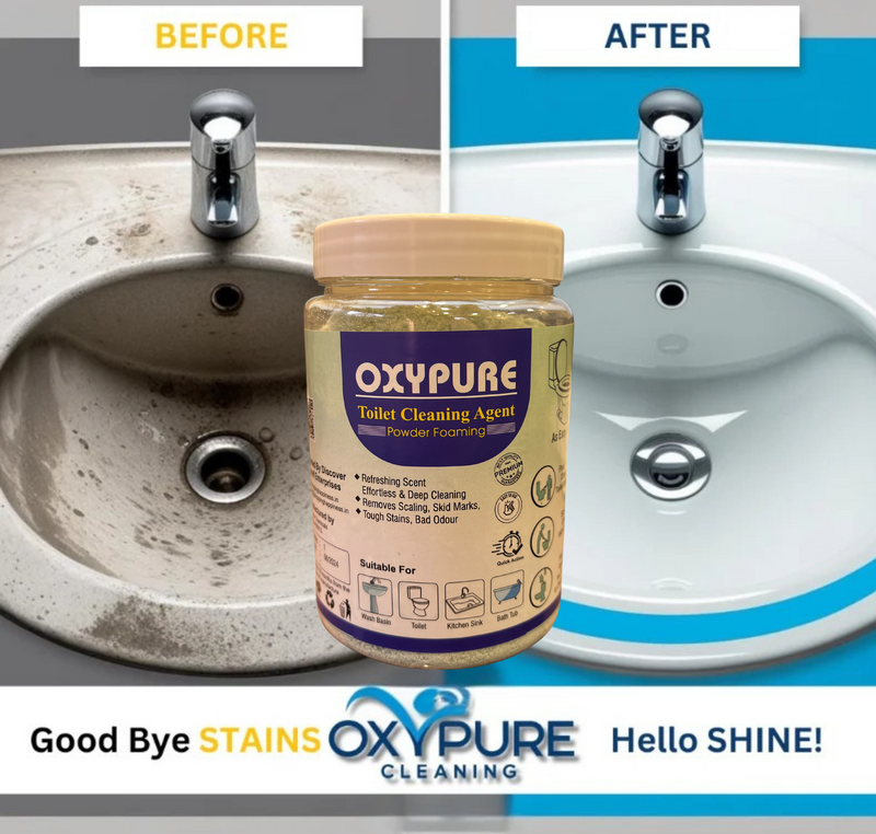 OxyPure Toilet Cleaning Agent - Hundred Percent Original Product - Money Back Guarantee